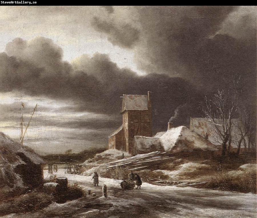 Jacob van Ruisdael Winter Landscape